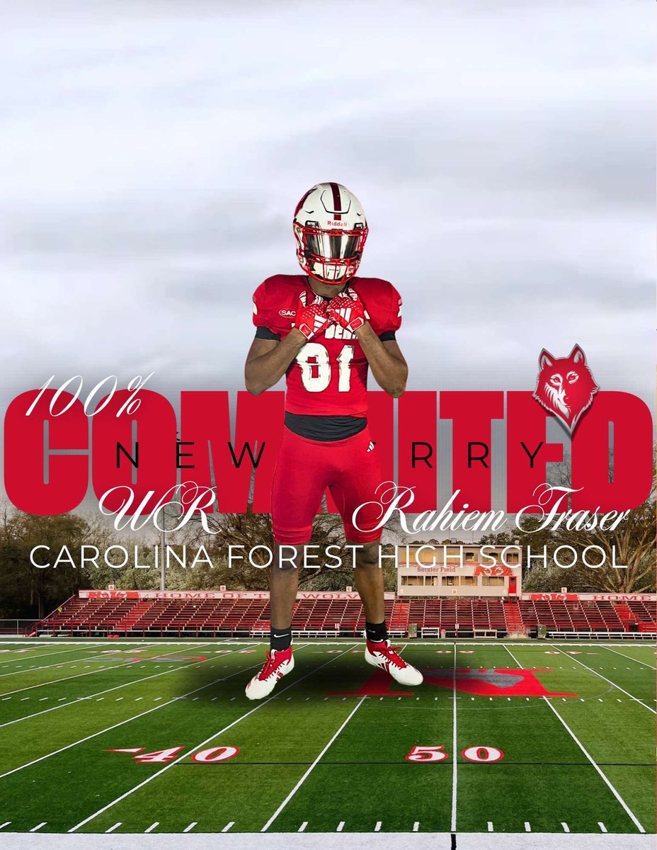Rahiem.Fraser (@rahiemtfraser) on Twitter photo Excited to announce my commitment <a href="/Newberry_FB/">Newberry College Football</a> <a href="/CoachKnightNC/">Todd Knight</a> <a href="/CFHSFootball_/">CFHS Football</a> <a href="/DoobyDular/">Dooby Dular</a> <a href="/CoachCWatson19/">Cole Watson</a> Excited to announce my commitment <a href="/Newberry_FB/">Newberry College Football</a> <a href="/CoachKnightNC/">Todd Knight</a> <a href="/CFHSFootball_/">CFHS Football</a> <a href="/DoobyDular/">Dooby Dular</a> <a href="/CoachCWatson19/">Cole Watson</a>