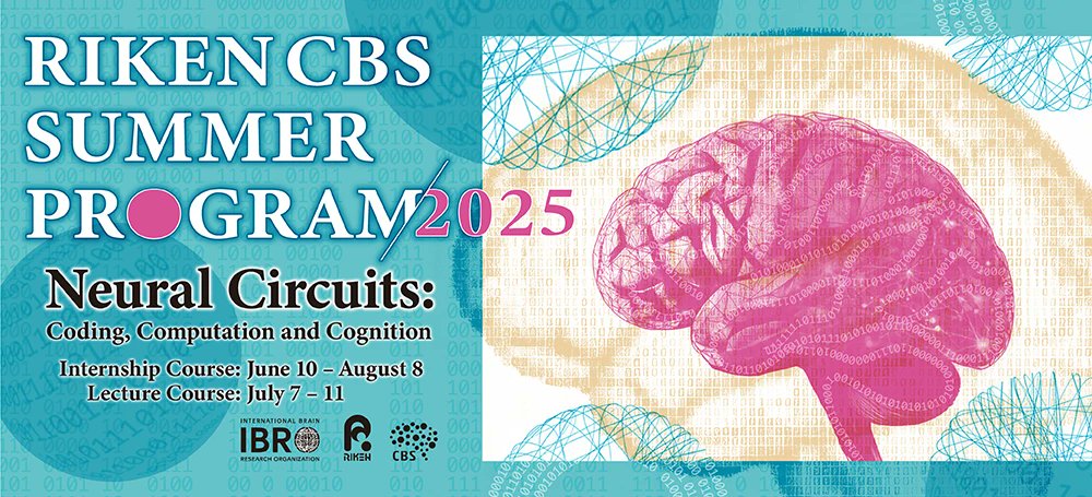 RIKEN_CBS's tweet image. The application for #CBS_Summer 2025 is now closed. Thank you to all applicants!
We will proceed with the selection process and get in touch with you soon.