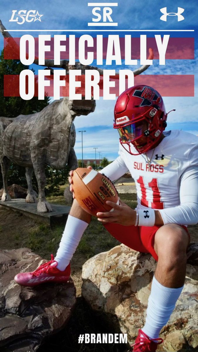 AGTG🙏🏾! After a great visit at Sul Ross State University, I am BLESSED to receive the offer! <a href="/coachsmith0/">Coach Sean Smith</a> <a href="/Coach8Escobar/">Christian Escobar</a>