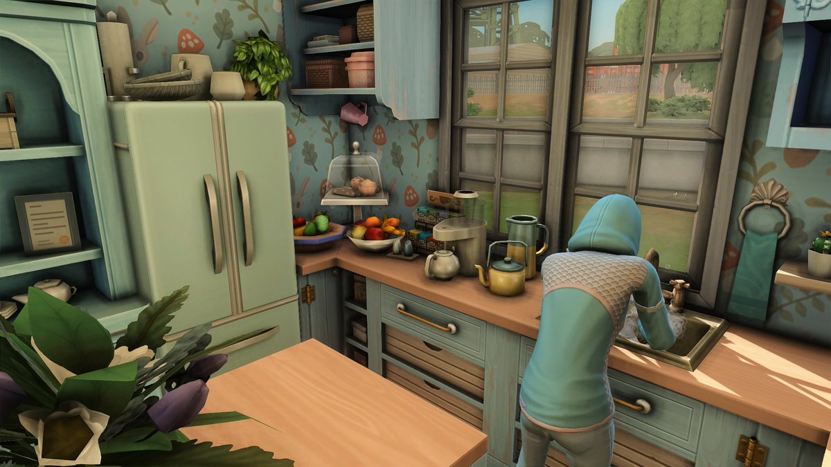 VelvettBYT's tweet photo. So I built a Cute Country Kitchen for @pigletish 's #ClickTogether challenge - and had a blast building this.
I did this as a real time build if you wanna come hang with me while I put this cosy kitchen together https://t.co/D2l8fjpHfm
Gallery: VelvettB
#Sims4 #TheSims4 https://t.co/dYCIHJeOnv
