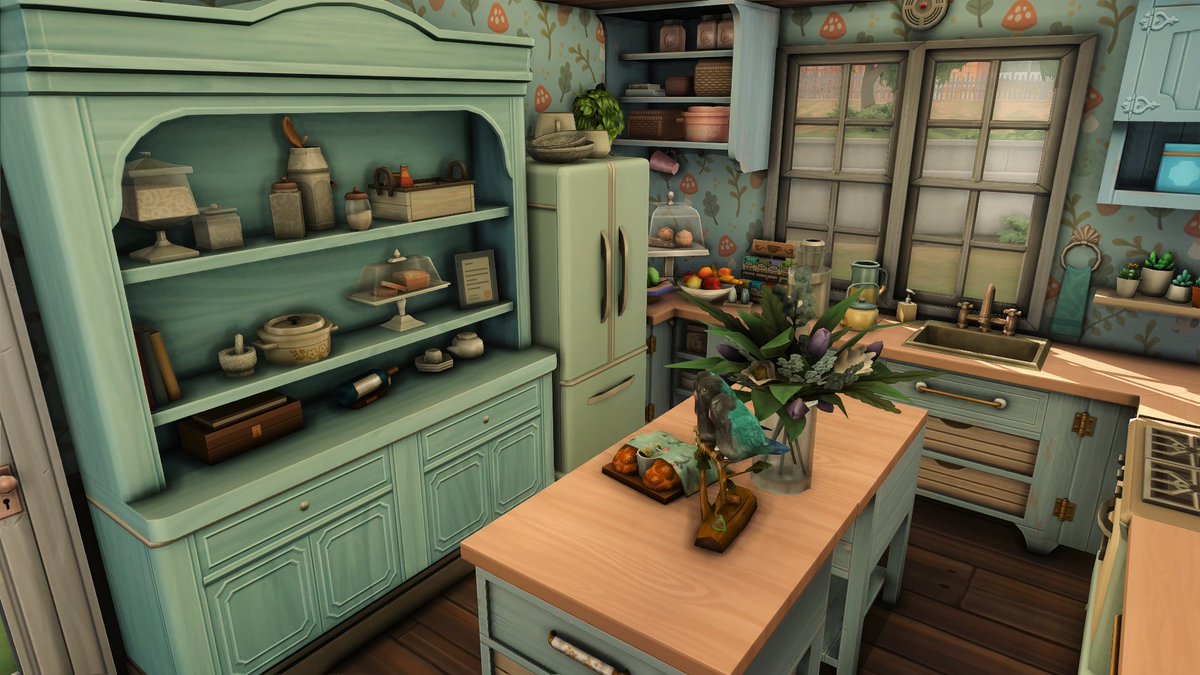 VelvettBYT's tweet photo. So I built a Cute Country Kitchen for @pigletish 's #ClickTogether challenge - and had a blast building this.
I did this as a real time build if you wanna come hang with me while I put this cosy kitchen together https://t.co/D2l8fjpHfm
Gallery: VelvettB
#Sims4 #TheSims4 https://t.co/dYCIHJeOnv