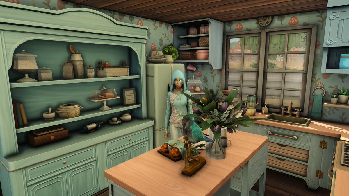 VelvettBYT's tweet photo. So I built a Cute Country Kitchen for @pigletish 's #ClickTogether challenge - and had a blast building this.
I did this as a real time build if you wanna come hang with me while I put this cosy kitchen together https://t.co/D2l8fjpHfm
Gallery: VelvettB
#Sims4 #TheSims4 https://t.co/dYCIHJeOnv