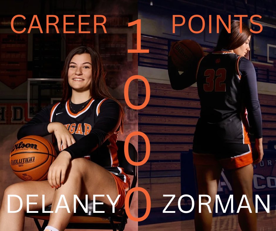 NDLADYCOUGS's tweet photo. Congrats to @zormandelaney32 for becoming the third Lady Cougar in school history for scoring 1000 career points!! Very proud of you! https://t.co/Sq9rz0FB0c