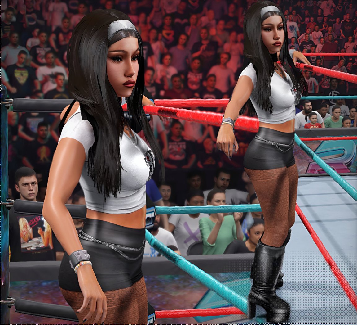 TheeAngelicc's tweet photo. ᵀʰᵘʳˢᵈᵃʸ ᴺⁱᵍʰᵗ ᴸʸⁿ ᴼʳ ᴸʸⁿ ᵀʰᵘʳˢᵈᵃʸˢ 💟

#WWE2K25 #WWE2K24 https://t.co/S8q13YmW03