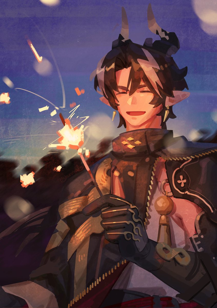 新年烟花
#重岳