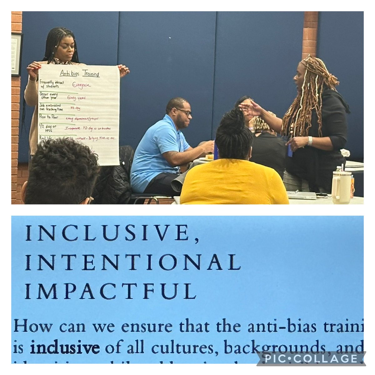 SoniaMatthew2's tweet image. Thank you ⁦@CoEnEqCharles⁩ for including our voices in the work ahead. I appreciate the focus on inclusivity, intentionality and impact. We are stronger together and our scholars deserve our best. #thework ⁦@TangieScales⁩