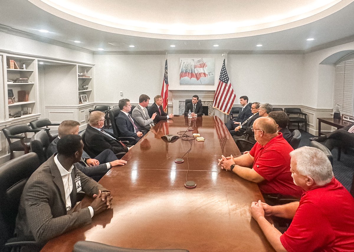 GMTA's leadership, staff, and GA Road Team members attended a press conference with <a href="/GovKemp/">Governor Brian P. Kemp</a> and met with state leadership at the Capitol today, emphasizing that the time to implement meaningful changes to state laws and protect businesses and Georgians is now.  #gapol
