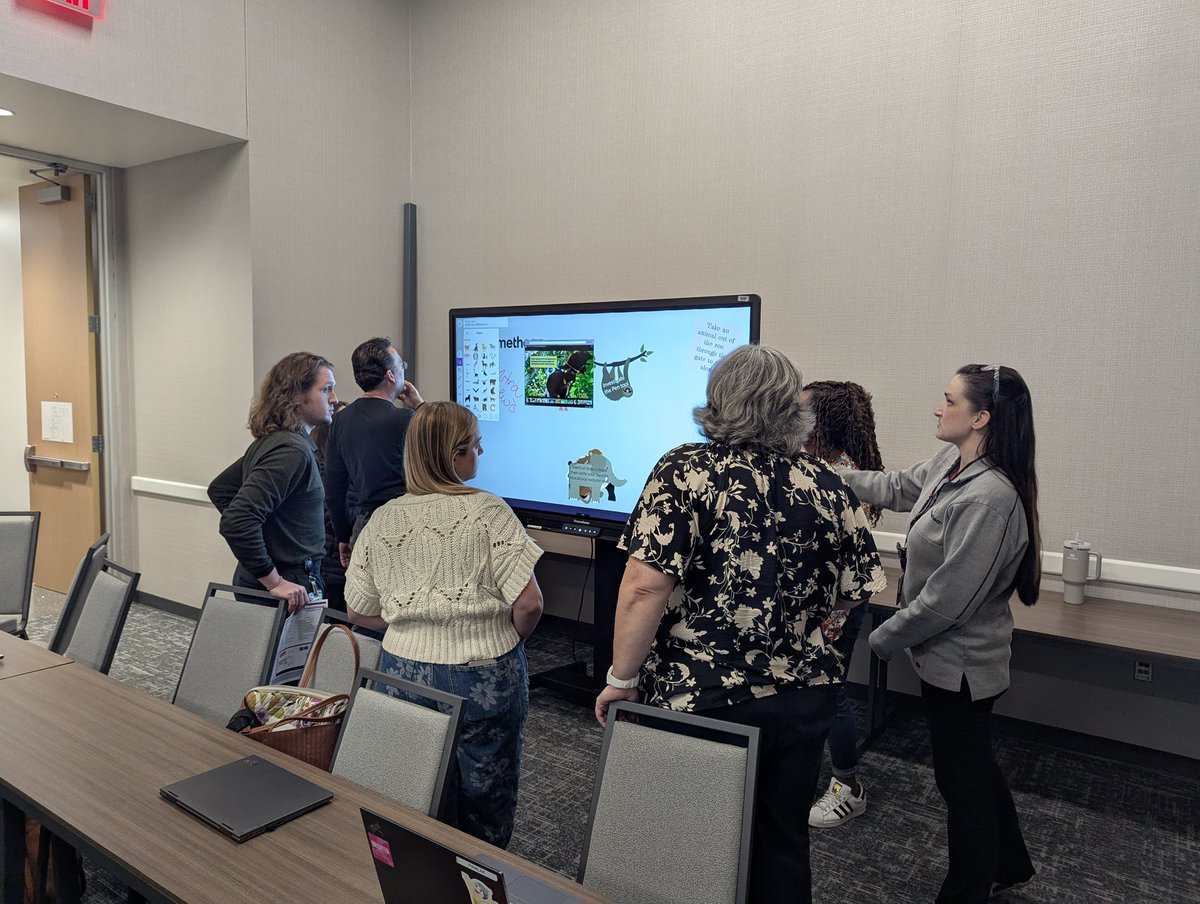 tsepulveda's tweet photo. My favorite meeting of the month is the @CyFairEdTech Technology Liaison meeting.
Today we shared updates, but also had hands-on sessions with @Promethean Explain Everything and @magicschoolai.
#CFISDspirit #CFISDedtech https://t.co/0CXAdH1AXE