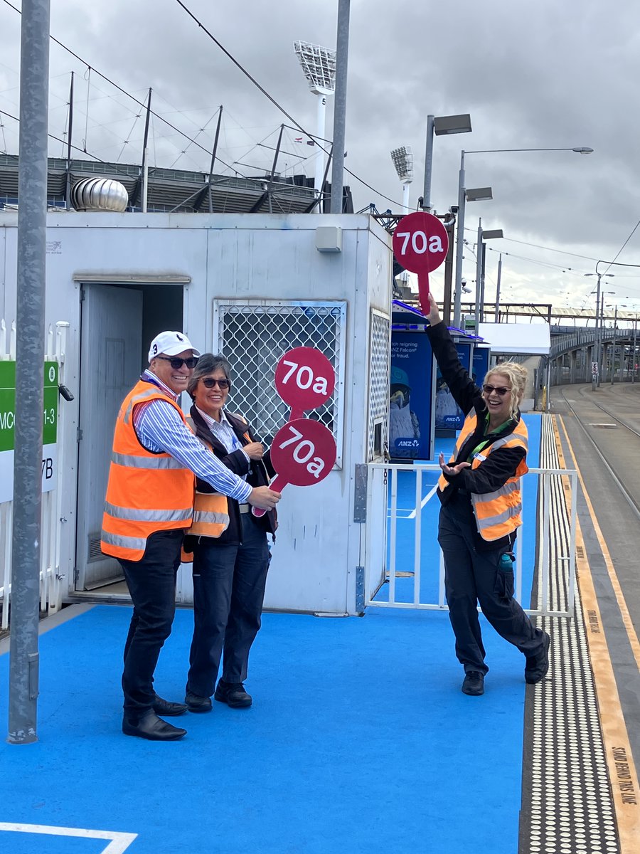 Huge thanks to the Journey Makers at <a href="/yarratrams/">Yarra Trams</a>  for their transport grand slam these past few weeks. They made a major contribution to a record-breaking <a href="/AustralianOpen/">#AusOpen</a>, providing over 4,300 extra services to get over 500k fans there. Well done!