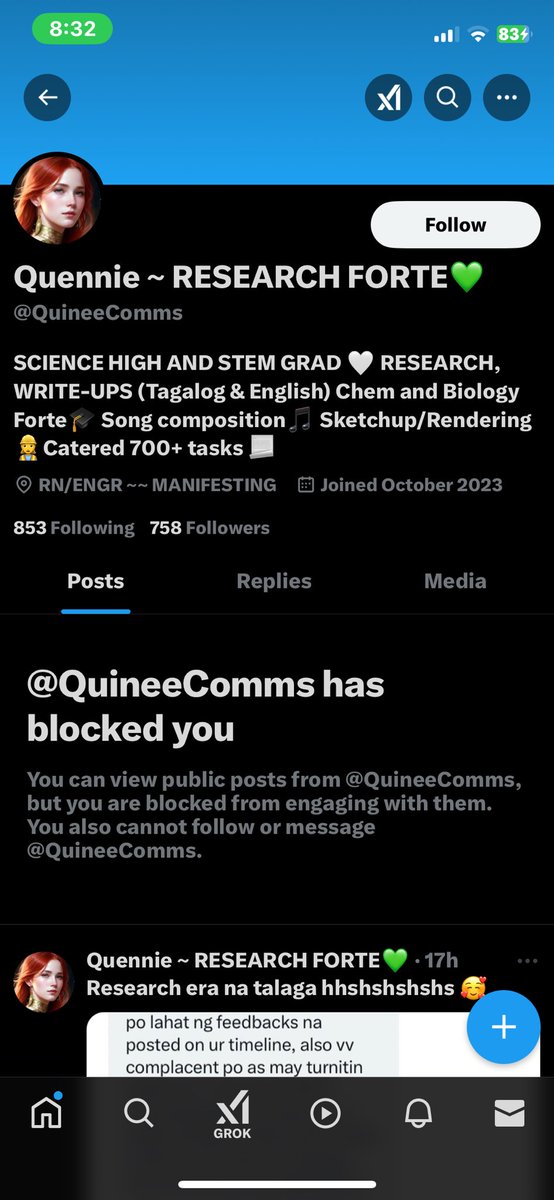@QuineeComms BLOCKED ME LMAO
SCAMMER

Research Commissioner
Robotics stem research lf wtls commission