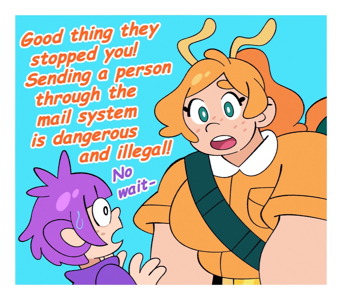 BillSpooks's tweet photo. Aipom flirts with the mailwoman https://t.co/vgt58IDZZ0