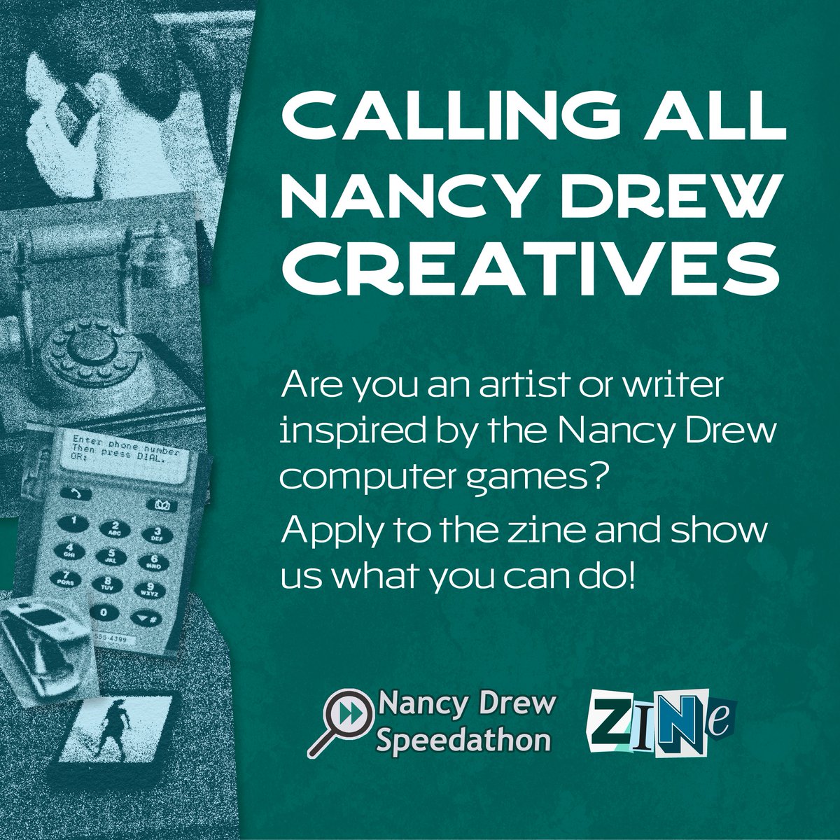 NDSpeedathon's tweet image. CONTRIBUTOR APPLICATIONS FOR THE SPEEDATHON ZINE ARE OPEN! Calling all artists and writers, you can apply now through Feb 13th to be a contributor for our zine! More details can be found in the replies ⬇ #nancydrew #nancydrewgames #cluecrew #zine #zines #fanzine