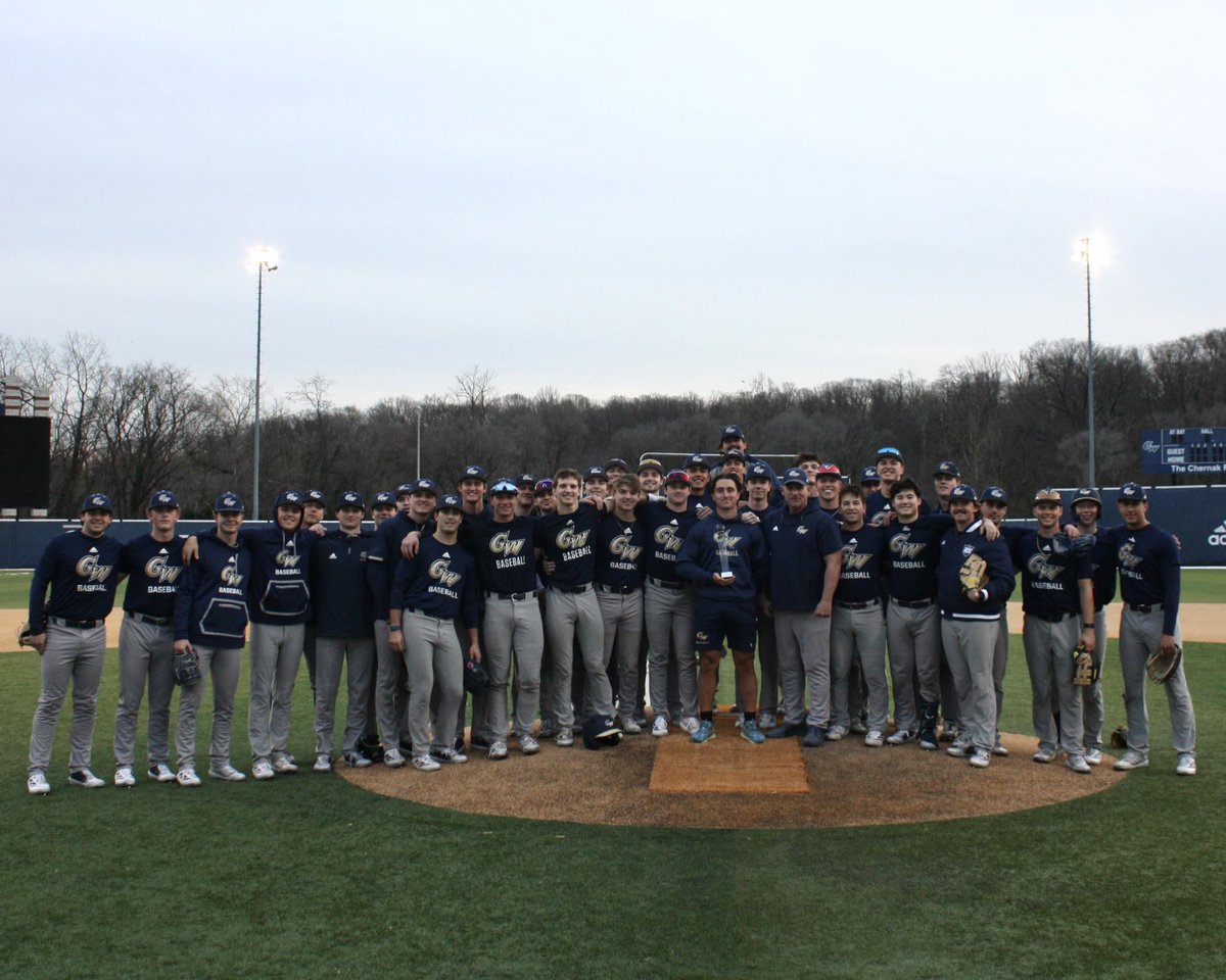 GW Baseball tweet media