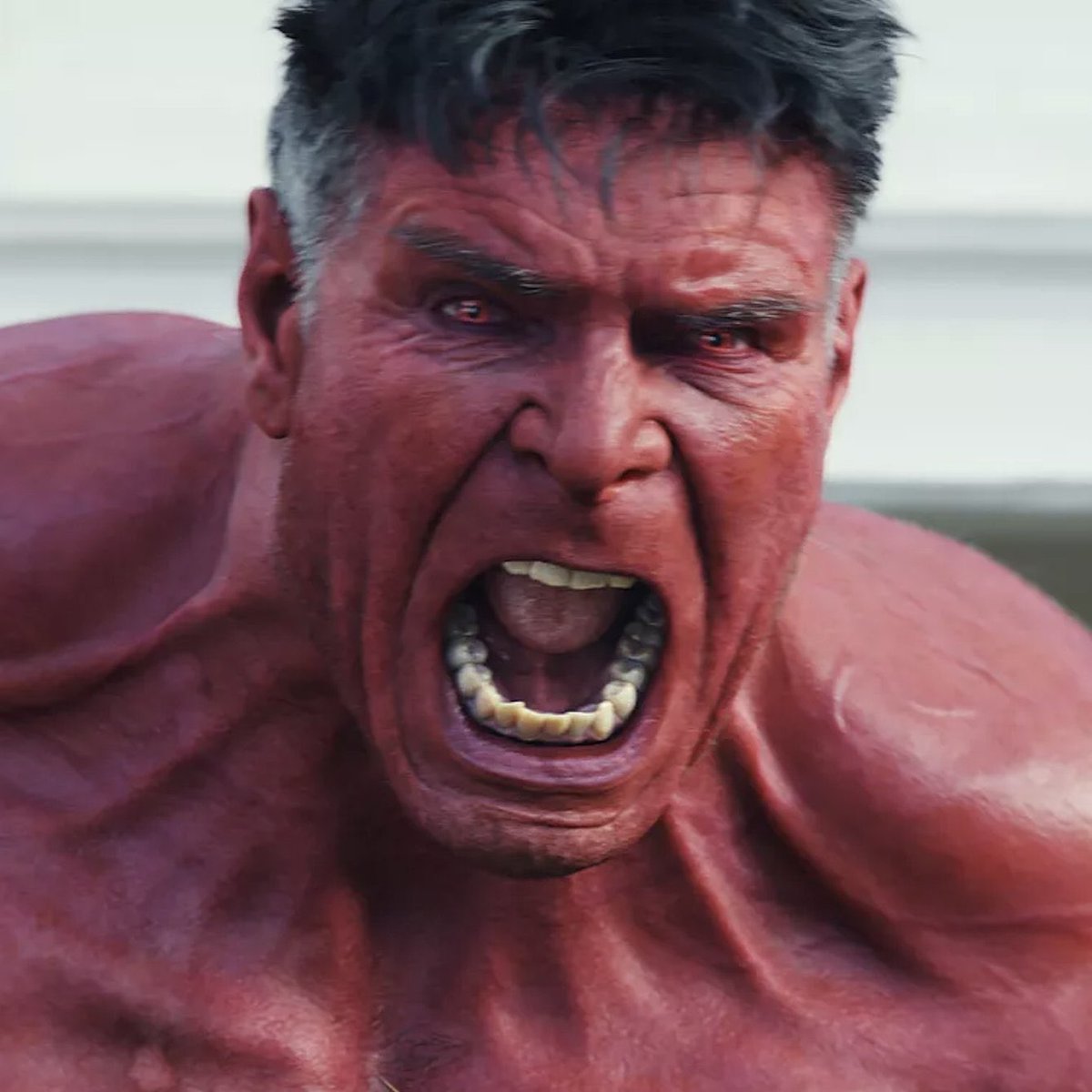 DiscussingFilm's tweet photo. Anthony Mackie on the comparisons being made between Red Hulk and Donald Trump:

“I hope, as a country, we’re tired of all the political jousting. Let’s just go to the movies and chill the fuck out. We could’ve made this motherfucker yellow and it would’ve been a problem”

(Source: https://t.co/O5EodWhrpr)