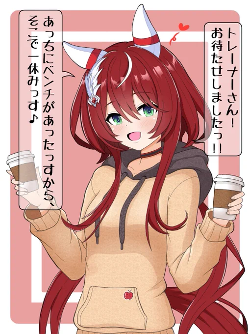 #今月描いた絵を晒そう 
今月はシオン、デジたん、アキュートさん!!
#ウマ娘 