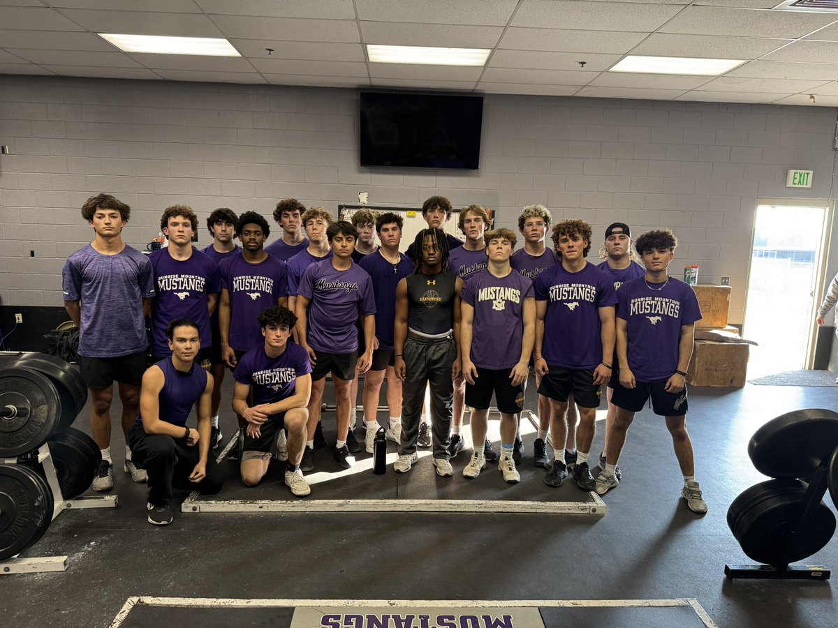 Some of our Class of ‘26 LEADING a great first week of workouts. Great work this week boys! #RunWithTheMustangs