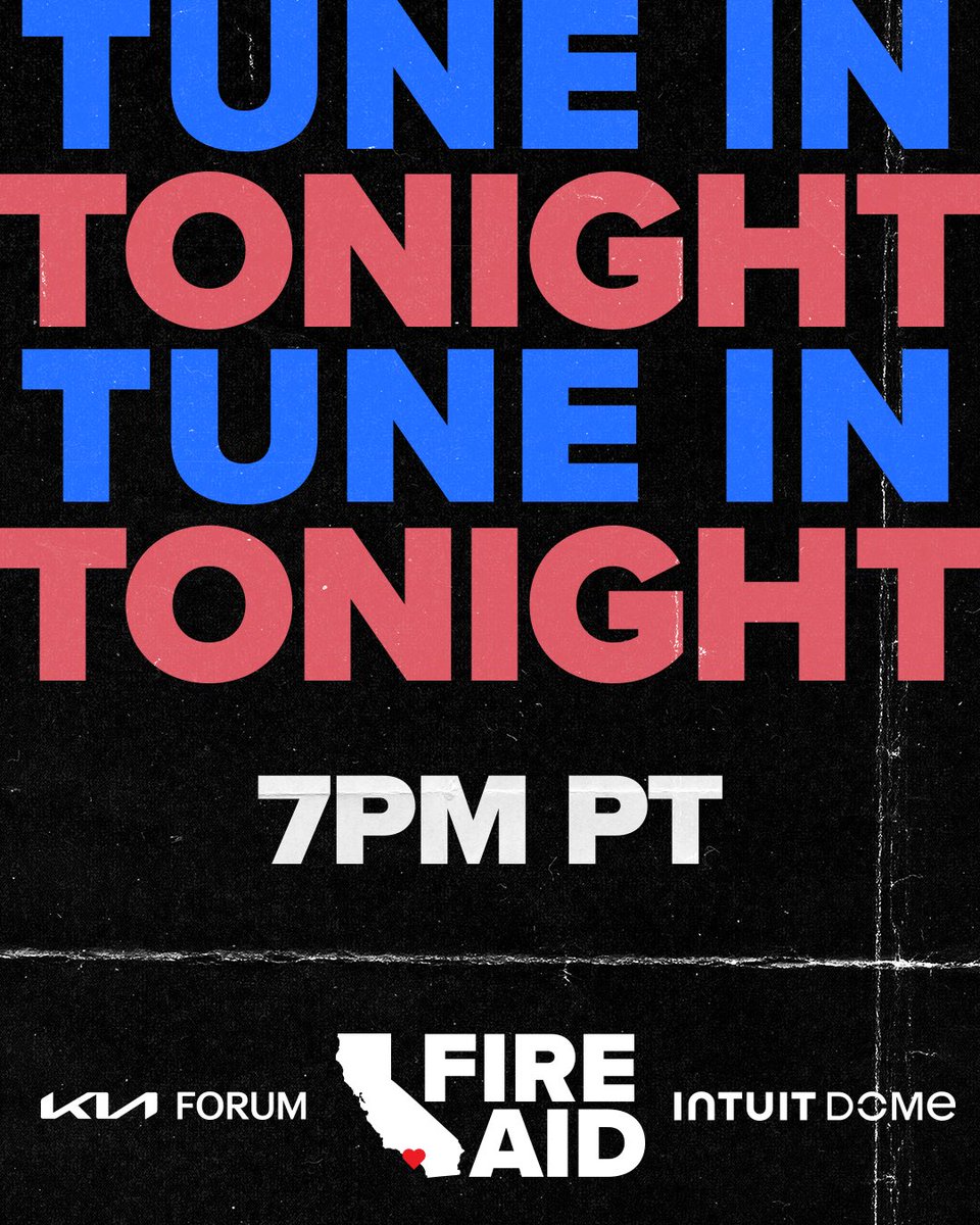 tune in tonight at 7pm pt to watch liv’s performance at the <a href="/FireAidLA/">FireAidLA</a> benefit concert ❤️ #FireAidLA 

fireaidla.org