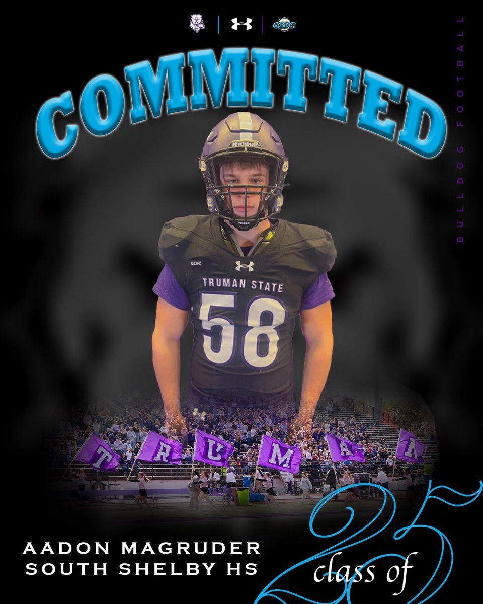 ALL GLORY TO GOD!! After a great visit, I am excited to announce my commitment to Truman State University! #Committed <a href="/CoachKNesbitt/">Kellen Nesbitt</a> <a href="/CoachJDoc/">Jeramey Dockery</a> <a href="/coachcparman/">Carl Parman</a> <a href="/Gunny4151/">Adam Gunterman</a> <a href="/JPRockMO/">JP Rock</a> <a href="/ChrisDuerr/">Chris Duerr</a> <a href="/MuddyRiverSport/">Muddy River Sports</a> <a href="/CaelanMcGeeKTVO/">Caelan McGee KTVO</a>