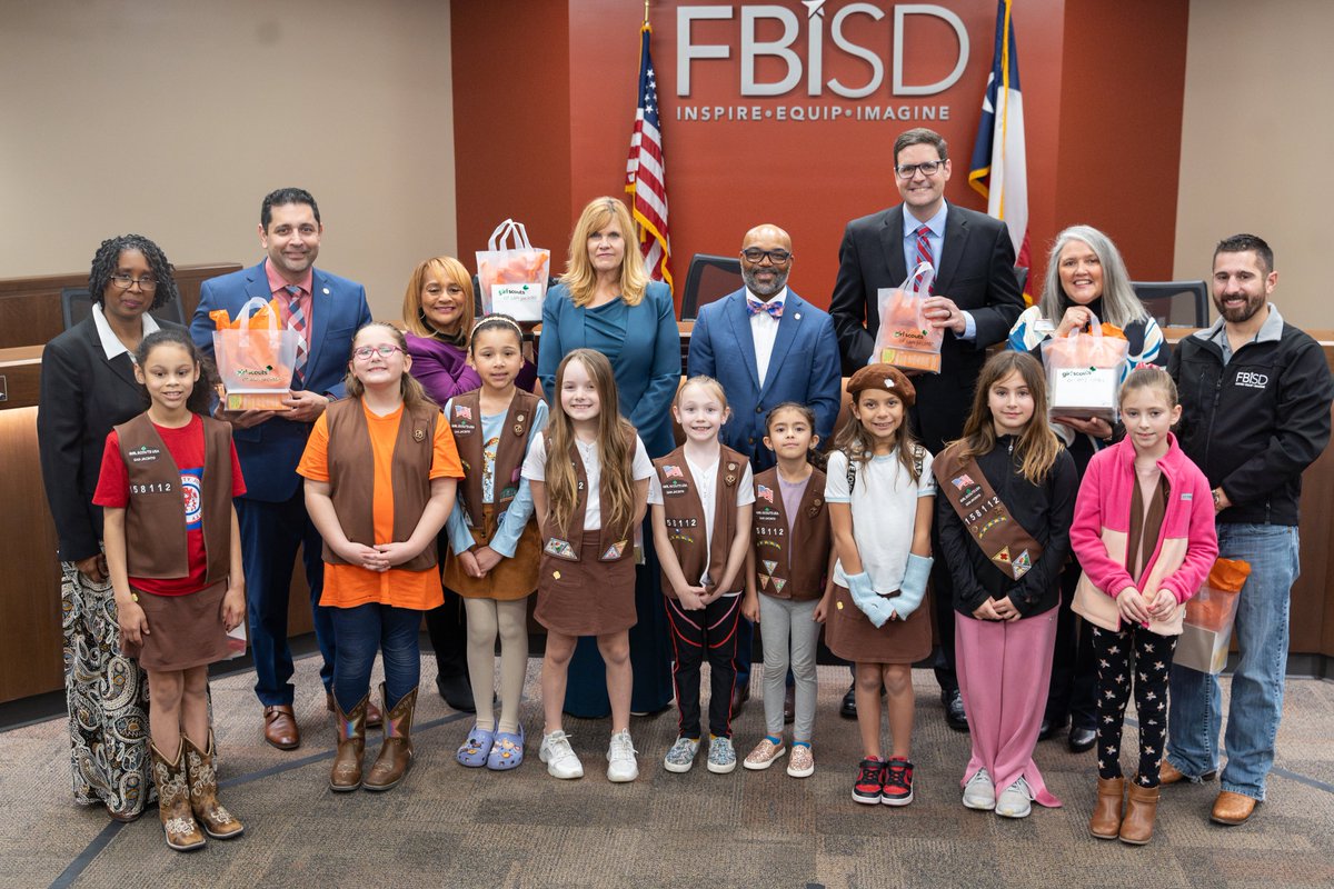 Last night marked our first Fort Bend ISD Regular Board Meeting of 2025! 🎉

The evening began with a celebration of musical excellence as the Board recognized the talented Cornerstone ES Chameleon Choir, who continue to make us #FBISDProud!

But that wasn’t all—our Board also