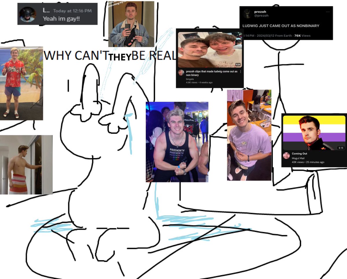 they/them lesbian Iudwig save me