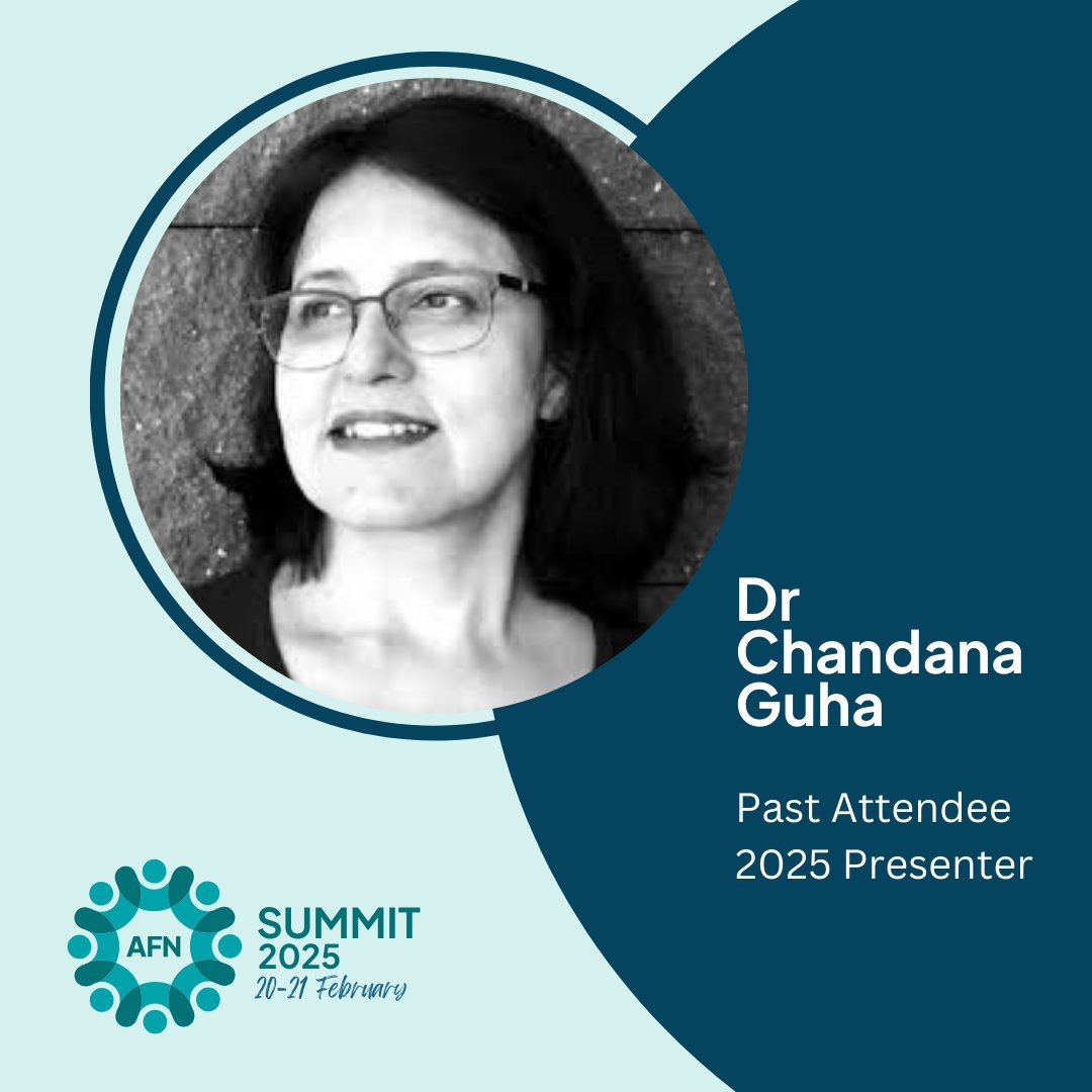 Australian Frailty Network (@ausfrailty) on Twitter photo Why attend #AFNSummit?
Dr. Chandana Guha (<a href="/Sydney_Uni/">University of Sydney</a>):
โDiverse voices, collaboration & innovation. A must for advocates, researchers & clinicians!โ
๐ค Speaking on the caregiver-to-researcher journeyโdonโt miss it!
๐
20-21 Feb 2025 Sydney
๐ Register: lnkd.in/e3A_jJeD Why attend #AFNSummit?
Dr. Chandana Guha (<a href="/Sydney_Uni/">University of Sydney</a>):
โDiverse voices, collaboration & innovation. A must for advocates, researchers & clinicians!โ
๐ค Speaking on the caregiver-to-researcher journeyโdonโt miss it!
๐
20-21 Feb 2025 Sydney
๐ Register: lnkd.in/e3A_jJeD