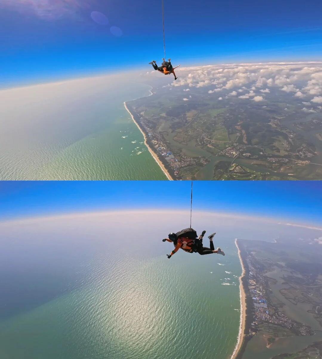 soopityo's tweet photo. Skydiving is a challenge to surpass yourself and a test of courage and bravery. At that moment, all fear and hesitation turn into endless pleasure and become the most exciting memory in your life. Are you ready to welcome this heartbeat? #parachute https://t.co/pMBEc8YbVO
