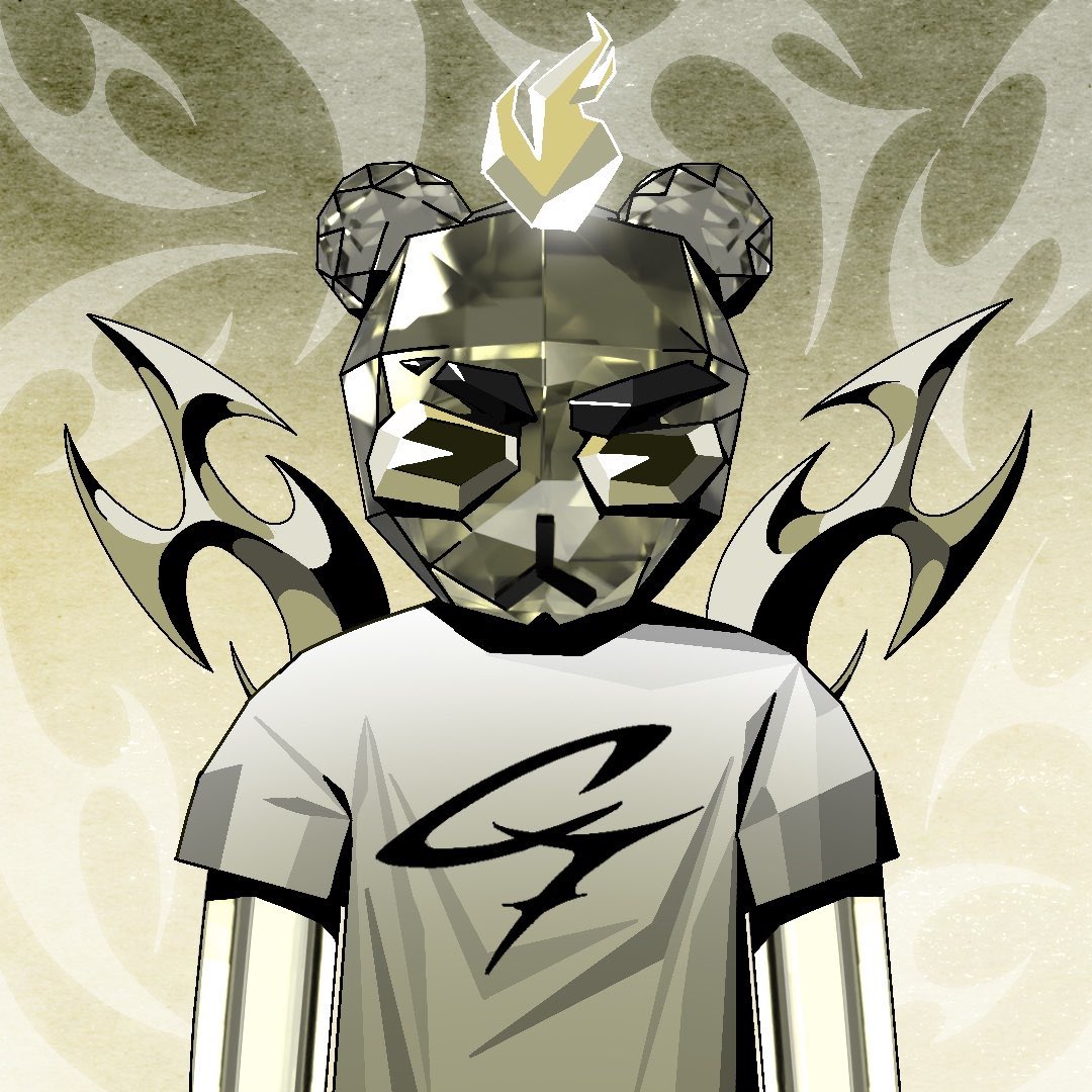 BEVRS BURN 🔥 

“SEVEN” by <a href="/godchi7d/">Godchi7d</a> 

Featuring Godchi7d's sharp neo-tribal inspired shapes throughout. This piece represents the Spirit within.