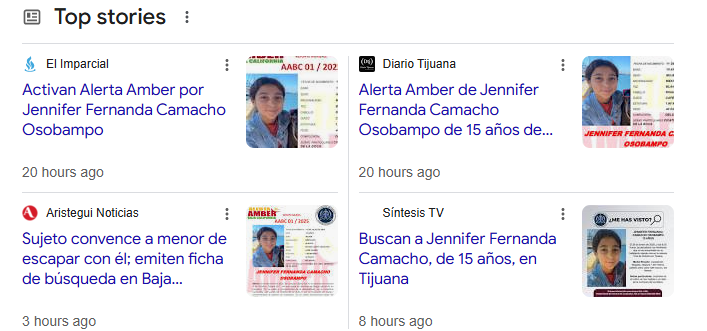 cisnerosnowx's tweet photo. @AAMBER_mx Hola, por que todos andan compartiendo esta info pero en la pagina oficial no veo la alerta amber? es una alerta falsa? https://t.co/vwswl7HOSc