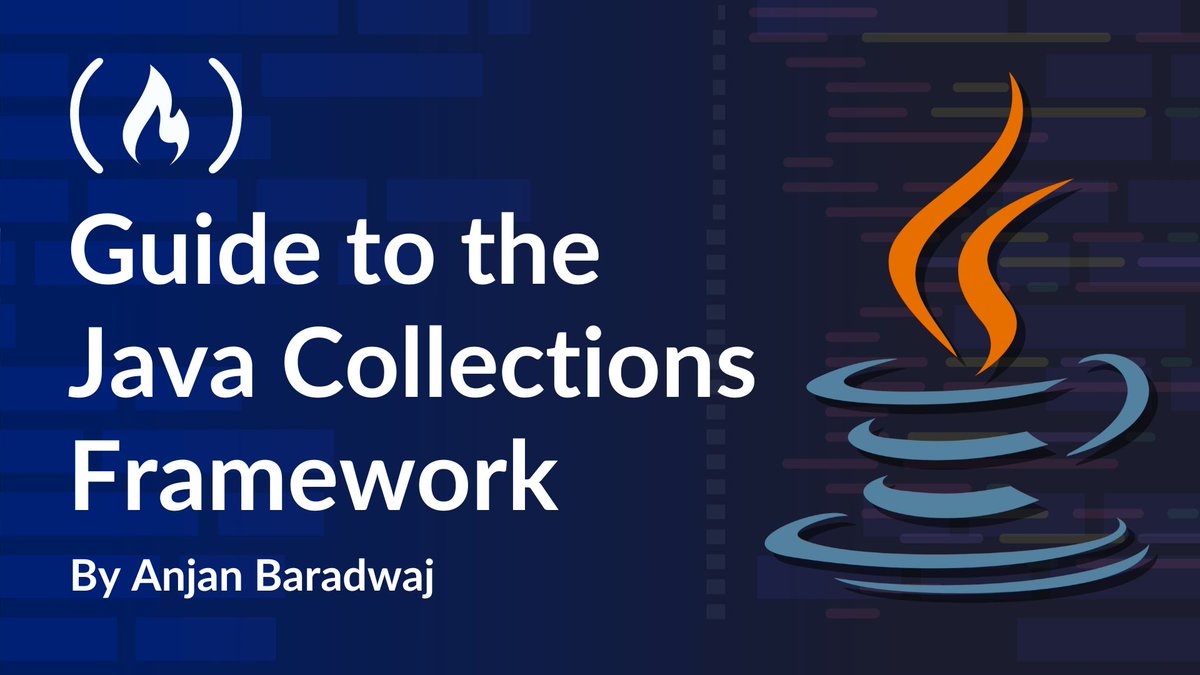 freeCodeCamp's tweet image. The Java Collections framework lets you manage your objects more effectively compared to using arrays &amp;amp; vectors.

And in this tutorial, Anjan explains how it works.

You'll learn about the different collection types, some best practices, and how to use the collections utility…