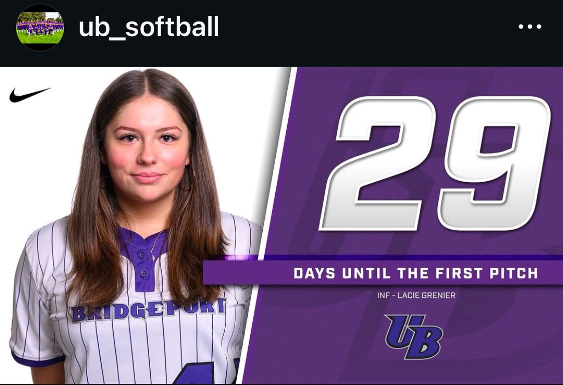 FPNE18URoumelis's tweet photo. Let’s go @laciegrenier!!! @ub_softball https://t.co/uTjzBNvhXT
