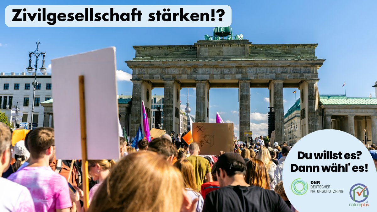 1️⃣1️⃣ #DuWillstEsDannWählEs - Heute ist es soweit! 🗳️

Eine starke Zivilgesellschaft schützt unsere Demokratie

Engagement für Umwelt &amp; soziale Gerechtigkeit ist wichtiger denn je. Heute wählen gehen, Demokratie verteidigen!

Zur #btw25-<a href="/naturschutzring/">Deutscher Naturschutzring</a>:
🔗 bundestagswahl.dnr.de