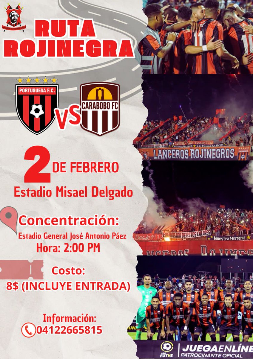BARRA LANCEROS ROJINEGROS tweet media