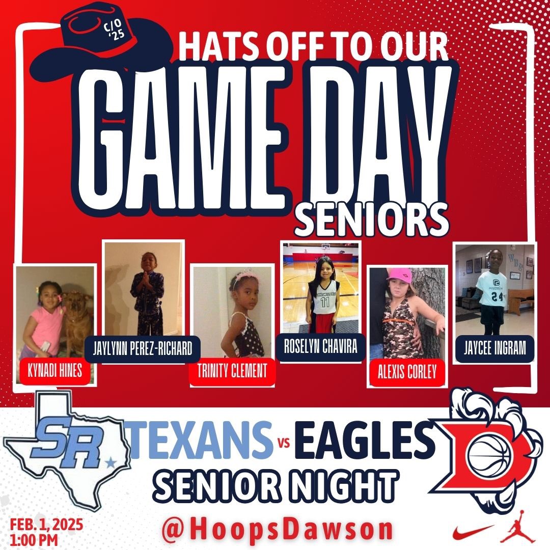 Hats Off to Seniors on Saturday! Wear your best cowboy hat and boots as we salute each of our seniors! 🥹 Don’t forget to learn the Boots on the Ground Line Dance for some post game fun! 👢🙌🏾 <a href="/DawsonHighSchl/">Dawson Eagles</a> <a href="/AthlPearlandisd/">Pearland ISD Athletics Department</a> <a href="/drdavis111/">Dr. David Davis</a>