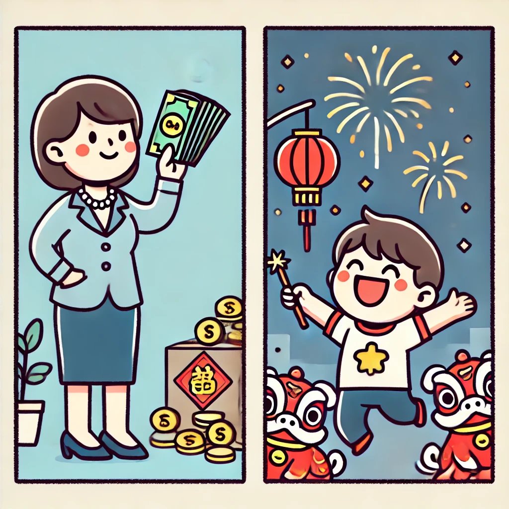 Explore #Taiwanese: Tuā-lâng ài thàn-tsînn, gín-á ài kuè-nî.
- "Adults love making money, kids love celebrating the New Year."
Meaning: People of different ages have different preferences.

How to pronounce: sutian.moe.edu.tw/zh-hant/su/269…