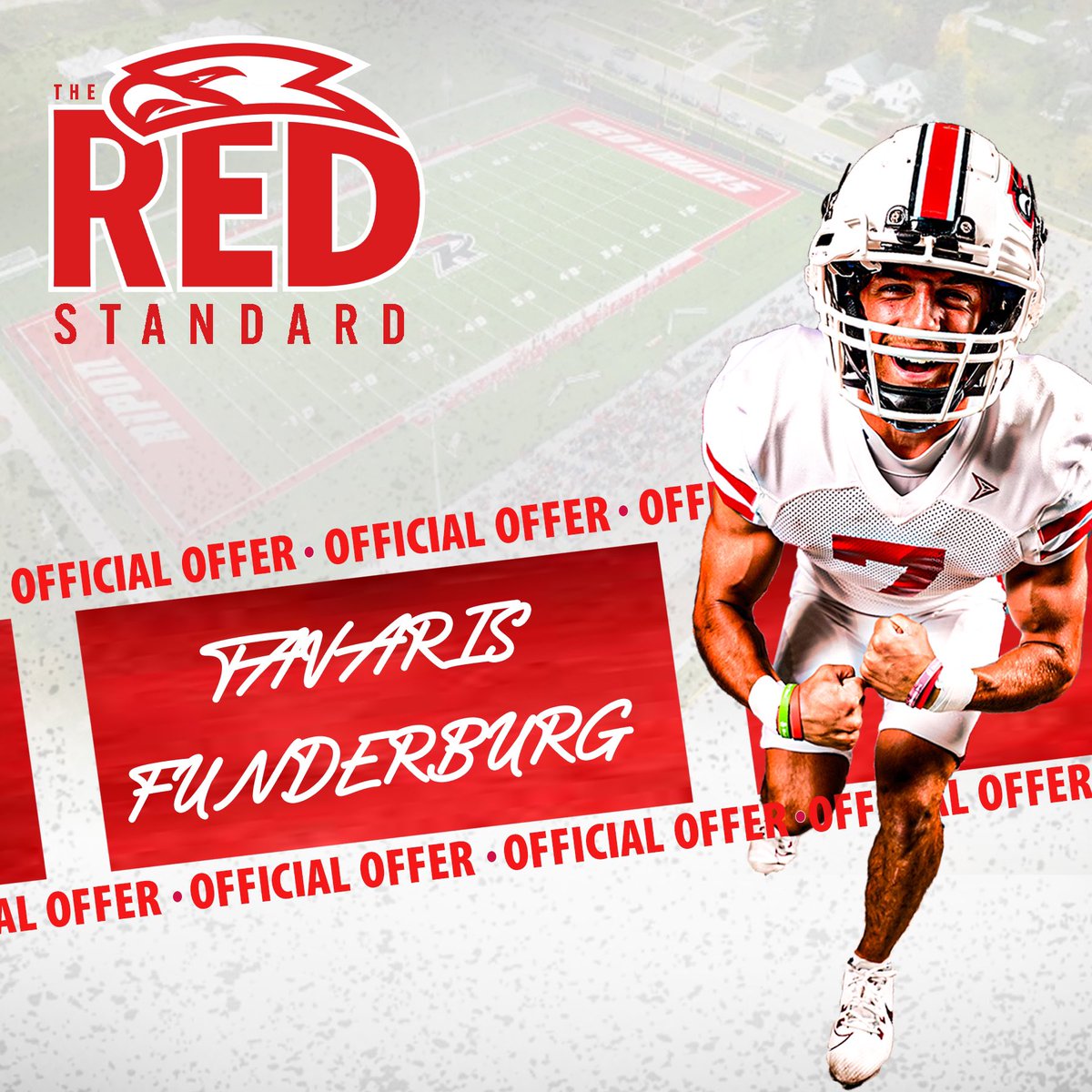 Beyond blessed to receive my first offer from Ripon 🙏🏽<a href="/RiponRedHawkFB/">Red Hawk Football</a> <a href="/CoachJBlitstein/">Joe Blitstein</a>