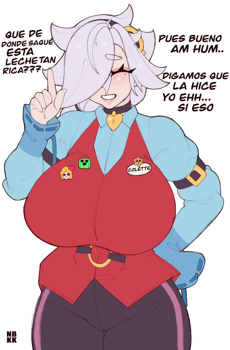 Nobokok's tweet photo. La rica leche de Colette 🔞🥛 https://t.co/JfKiZh31wQ