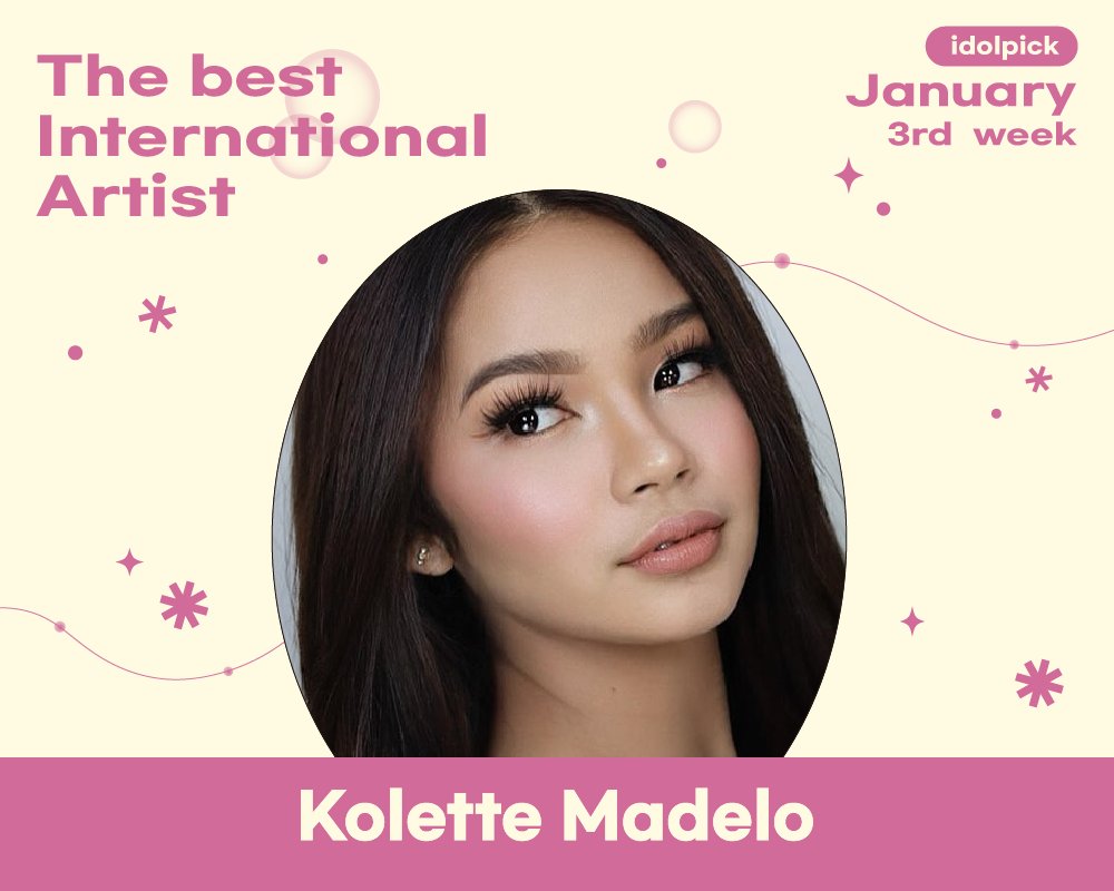 idolpick_vote's tweet photo. ✨1월 3주차 베스트 인터네셔널 아티스트
✨The best INTERNATIONAL Artist in the 3rd week of January

🏆 #KoletteMadelo 48,008P

#아이돌픽 #idolpick https://t.co/1tN57qiFdS