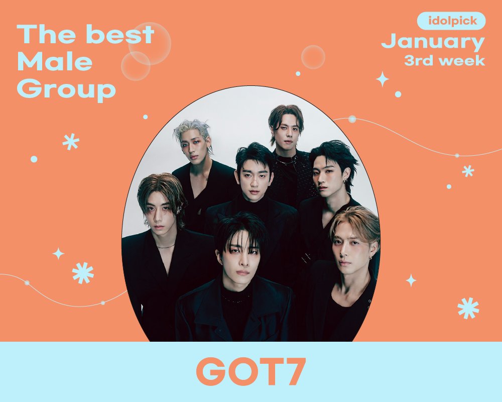 idolpick_vote's tweet photo. ✨1월 3주차 베스트 남그룹
✨The best MALE GROUP in the 3rd week of January

🏆 #갓세븐 #GOT7 5.636P

#아이돌픽 #idolpick https://t.co/s12TXrXsza