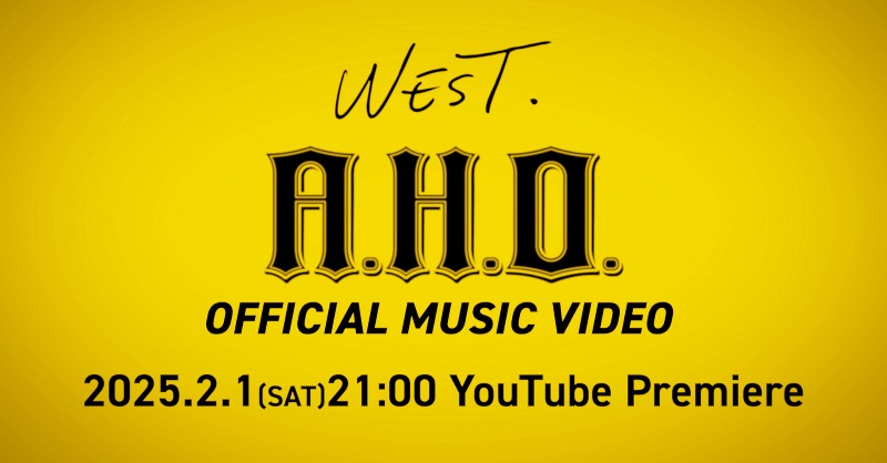 WESTꓸ 11th ALBUM 『A.H.O. -Audio Hang Out-』 2025.3.12 Release