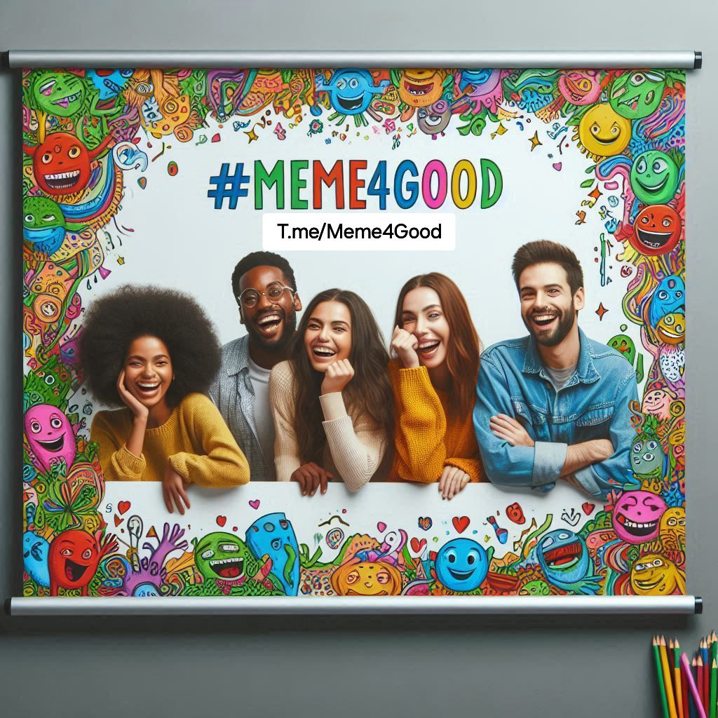 Meme4Good_'s tweet photo. At #Meme4Good, we propose that we can (and should) ride on crypto memewaves and memehypes to address humanity problems and solve real-life problems. 

There is immense power in the hypes, influence, &amp; reach of crypto memecoins &amp; should not just be limited to mere fun only.
1/2 https://t.co/kNv36JhzFv