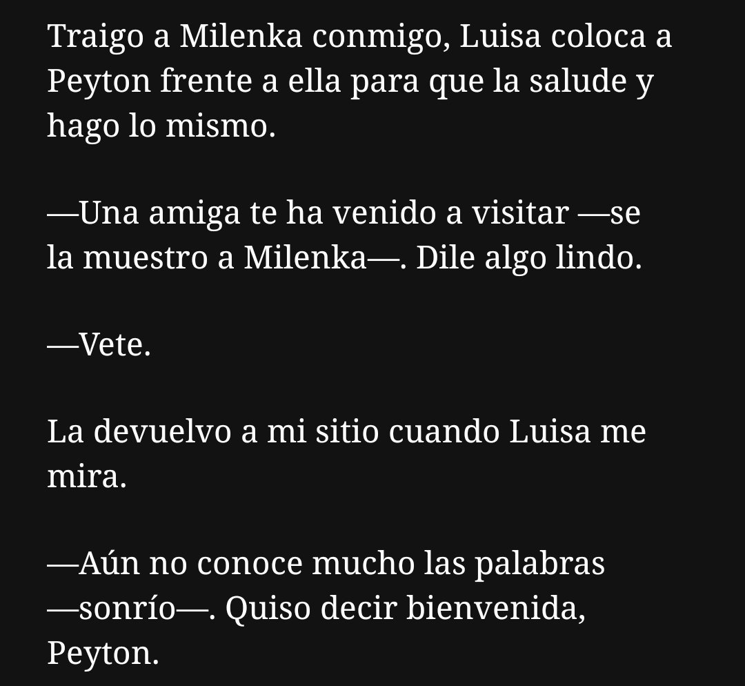 Jajaja Milenka siendo una Morgan en su máxima expresión ❤️