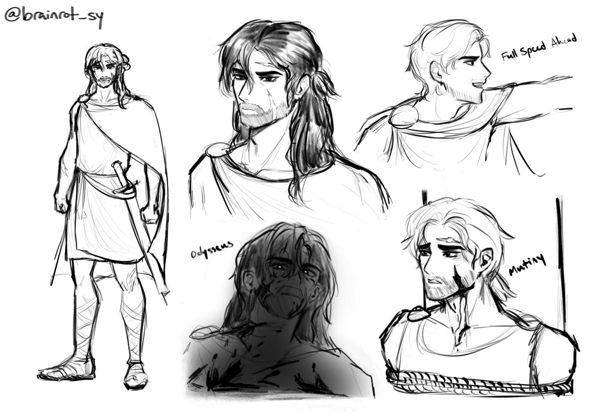 epic the musical - the royal family
#epicthemusical #epicthemusicalfanart #telemachus #penelope #odysseus