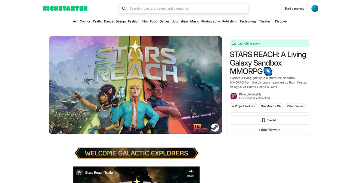 MetaDataKnight's tweet photo. I've started following this Kickstarter. Expecting awesome things from this one! Hope it pans out! https://t.co/svetemIm0R