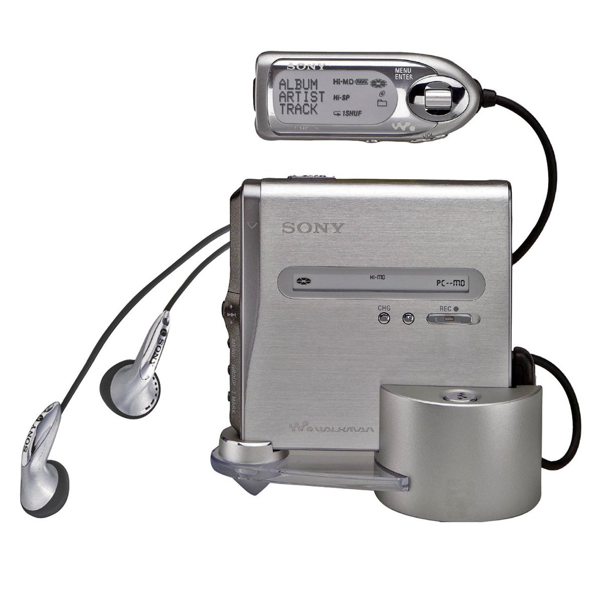 In 2004, Sony released the MZ-NH1, the first MD Walkman to support