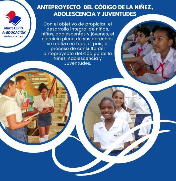 El sector educacional en Camagüey  se prepara para desarrollar el proceso de consulta del anteproyecto de Código de la niñez, adolescencia y juveniles. Todos a participar,  trabajadores, estudiantes y familias.#CubaMined #PorCamagüeyTodo
