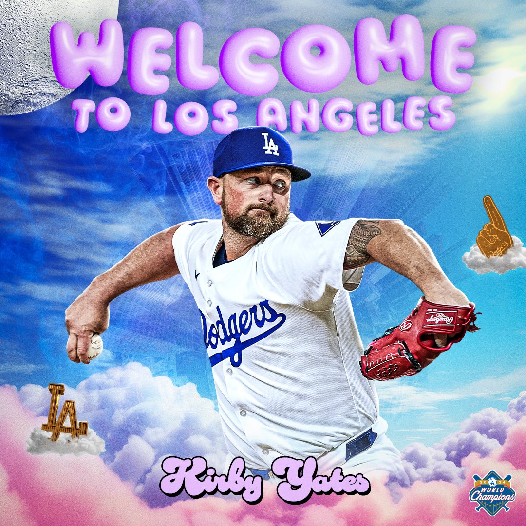 Welcome to Los Angeles, Kirby Yates!