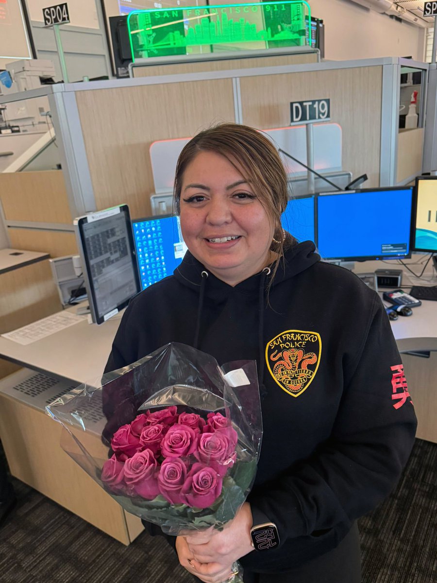 SF_emergency's tweet photo. Congratulations Cathy Osorio, DEM's Division of Emergency Communications Operations Employee of the Year for 2024❕ https://t.co/8lbukIfkEB