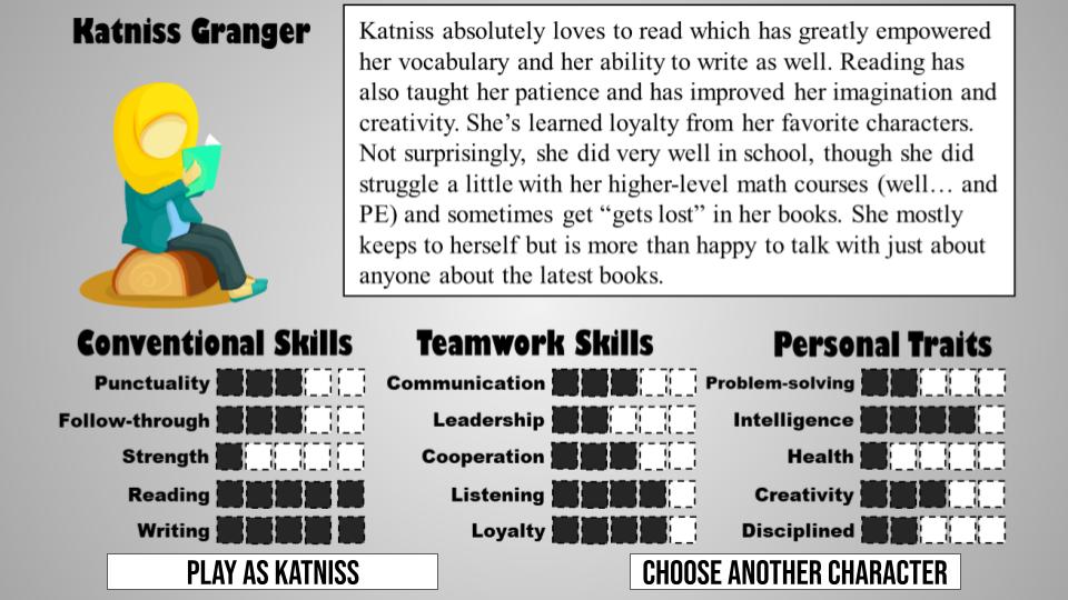 In this awesome learning game about human capital students choose their character then interview for a job as that character. Super fun! Full lesson plan included! (30/31) #sschat  docs.google.com/document/d/1rx…