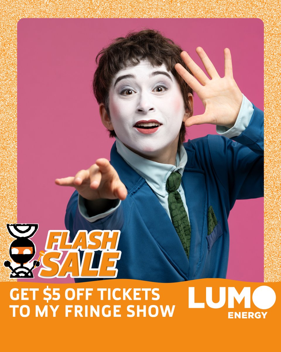 Adelaide!! Get $5 off full-price tickets to The Routine at <a href="/ADLfringe/">Adelaide Fringe</a>. The <a href="/Lumo_Energy/">Lumo_Energy</a> FLASH SALE ends midnight tonight! adelaidefringe.com.au/fringetix/the-…