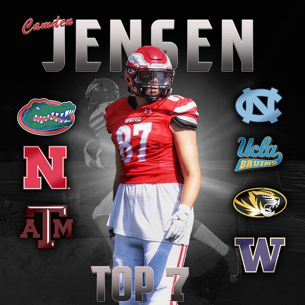 Camden Jensen (@cam_jensen97) on Twitter photo AGTG I’m beyond blessed to be in this position thank you to all the coaches who have believed in me as a young man and a football player. <a href="/russcallaway/">Russ Callaway</a> <a href="/CoachCato/">Coach Cato</a> <a href="/Coach_Satt/">Marcus Satterfield</a> <a href="/CoachFKitchens/">Freddie Kitchens</a> <a href="/Coach_Ellsworth/">Christian Ellsworth</a> <a href="/jerryneuheisel/">Jerry Neuheisel</a> <a href="/CoachPaopao/">Jordan Paopao</a> <a href="/warriorqbcoach/">Warren McCarty</a> <a href="/CoachTylerK/">Tyler Knoblock</a> AGTG I’m beyond blessed to be in this position thank you to all the coaches who have believed in me as a young man and a football player. <a href="/russcallaway/">Russ Callaway</a> <a href="/CoachCato/">Coach Cato</a> <a href="/Coach_Satt/">Marcus Satterfield</a> <a href="/CoachFKitchens/">Freddie Kitchens</a> <a href="/Coach_Ellsworth/">Christian Ellsworth</a> <a href="/jerryneuheisel/">Jerry Neuheisel</a> <a href="/CoachPaopao/">Jordan Paopao</a> <a href="/warriorqbcoach/">Warren McCarty</a> <a href="/CoachTylerK/">Tyler Knoblock</a>